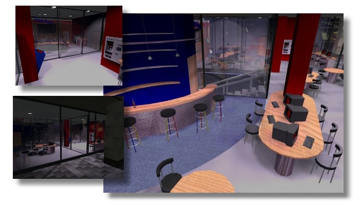 Gebäude-Visualiserung für virtuelle Videobegehung